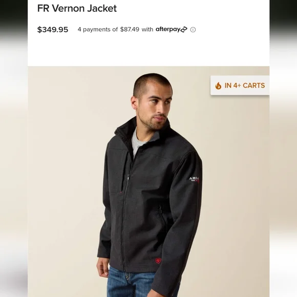 Ariat FR Vernon Jacket NWOT L - Picture 10 of 13